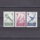 FINLAND 1952, Sc# B117-B119, Semi-Postal, Birds, MH - Moineaux