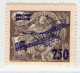Tchécoslovaquie 1922 Mi 201 (Yv PA 9), (MH)*, Trace De Charniere, - Unused Stamps