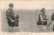 ENFANTS - Scène De Plage - Le Premier Bain De Bébé - LL - Carte Postale Ancienne - Children And Family Groups