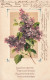 FLEURS PLANTES ET ARBRES - Fleurs - Le Souvenir C'est La Vie ... - Colorisé - Carte Postale Ancienne - Fiori