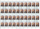 Delcampe - LOT BGCTO02 -  CHEAP  CTO  STAMPS  IN  SHEETS (for Packets Or Resale) - Kilowaar (min. 1000 Zegels)