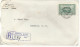 24462) Canada Cupar Postmark Cancel 1943 Registered  - Registration & Officially Sealed