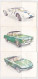 TRADE CARDS, CHOCOLATE, JACQUES, CARS OF 1962, 3X - Jacques