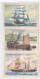 TRADE CARDS, CHOCOLATE, JACQUES, SHIPS- SAILING VESSELS, 3X - Jacques