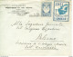 GRECIA-LETTERA VIA AEREA-ERINNOFILO 1951 -SOPRINTENDENZA AI MONUMENTI DI GRECIA-ATENE-  PALERMO - Storia Postale