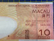 MACAU, MACAO - 2010 BANCO NACIONAL ULTRAMARINO 10 PATACAS UNC WITH "BD" PREFIX X 8 SHEETS WITH NICE NUMBERS - Macao
