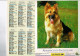 Calendrier Des Postes 1997 - Berger Allemand - Shetlands - Roses - Herbe - Grand Format : 1991-00