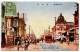 Japan 1920's Postcard Nagoya - Main Street; Scott 171a - 4s. Mt. Fuji - Nagoya