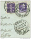 IMPERIALE Cent.50+50 AEREA, IN TARIFFA  POSTA MILITARE PER ERITREA, A.O.I.,1936,FORLI - ERITREA - Eritrée
