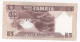Zambia 5 Kwacha ND ( 1980-1988), N°45/C 088221, UNC   - Zambie