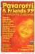 PAVAROTTI & FRIENDS 99, IN CONCERT FOR GUATEMALA, MODENA 1999,ANNULLO SPECIALE FIGURATO SU CARTOLINA DEDICATA, - Singers