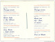 FAENZA,. RIUNIONE CITTADINA, CARNEVALE 1961, INVITO  AI FESTEGGIAMENTI, PROGRAMMA,   FORMATO 9 X 14, - Fasching & Karneval