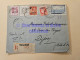 1947 REC 545 BOUGIE ALGERIE POSTE AERIENNE 13.5 FRANCS POUR DECOSNE A  DIJON - ENVELOPPE - Cartas & Documentos