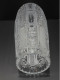 Delcampe - -SUPERBE ANCIEN GRAND VASE CRISTAL De BOHEME Hauteur 35,2 Cm Collection Déco    E - Vasi