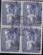 Portugal -4  Quadras  1954  Fundação  Da Cidade De S. Paulo - Marcophilie