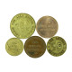 Token Bielefeld Bethel Shops Lot Of 5 Germany 5 10 50 100 Pfennig 03760 - Monétaires/De Nécessité