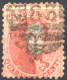 [O SUP] G16, 40c Rouge, Belle Obl 'P83' 8b épaisses De Mons - Marque 'G' Bleue De Guillochin. Rare - Cote: 900€ - 1863-1864 Medallions (13/16)