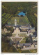 _A887: N° 11518: * ORVAL * ABBAYE : Sterstempel Op C4 - Abbaye N.D. D'Orval Vue Aérienne  : Wingene 1971 - 1951-1975 Heraldic Lion