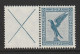 Flugpost 1931, Combinatie W 21.1, Postfrisch, 70€ Kat. - Cuadernillos & Se-tenant