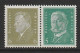 Reichspräsidenten 1932, Combinatie W 28, Ungebraucht, 24€ Kat. - Postzegelboekjes & Se-tenant