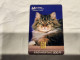 HUNGARY-(HU-P-2003-44)-Macskák-Maine Coon Cat-(7)(500ft)(3372F9DFF)(tirage-100.000)-used,card+1card Prepiad Free - Ungarn