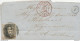 775/28 - Lettre TP Médaillon 10 C ST NICOLAS 1856 Vers MECHELEN - Boite Rurale V De ST GILLIS - Poste Rurale
