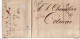 604/33 - Lettre Précurseur 96 EUPEN 1803 Vers COLMAR - Signée Johan Frennay - Lettre PESANTE 15 G , Port 18 Décimes - 1794-1814 (Période Française)