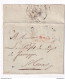 587/33 - 2 X Lettres Précurseurs - LSC BRUXELLES 1810 Vers PARIS Et LSC En PP Vers MONS- Griffes Préfet Dépt De La Dyle - 1794-1814 (Periodo Francese)