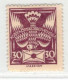 Tchécoslovaquie 1920 Mi 169 (Yv 165 Type Pigeon), (MH)* Trace De Charniere, - Neufs