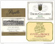 Etiquettes  Vin Blanc Pigalle,( Pour Singapour ), Trois Celliers, Cuvée Prince D'Harnezan Et Blanc De Blancs - Nicolas - - Blancs