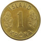 ICELAND KRONA 1973  #MA 067908 - IJsland