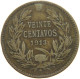 CHILE 20 CENTAVOS 1913  #MA 025220 - Chili