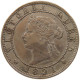 JAMAICA PENNY 1891 VICTORIA 1837-1901 #MA 063916 - Japan