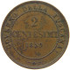 ITALY TOSCANA 2 CENTESIMI 1859 VITTORIO EMANUELE #MA 024518 - Toscane