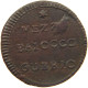 ITALY ROMAN REPUBLIC 1/2 MEZZO BAIOCCO 1798-1799 FIRST ROMAN REPUBLIC #MA 024481 - Other & Unclassified