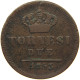 ITALY NAPLES 2 TORNESI 1853 FERDINAND II. (1830 - 1859) #MA 024271 - Nápoles & Sicile