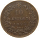 ITALY 10 CENTESIMI 1894 BI UMBERTO I. 1878-1900 #MA 101869 - 1878-1900 : Umberto I.