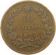 ITALY 10 CENTESIMI 1893 R UMBERTO I. 1878-1900 #MA 101868 - 1878-1900 : Umberto I