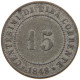 ITALY - VENEDIG 15 CENTESIMI 1848 FRANZ II. (I.) 1792-1835. #MA 003117 - Venecia