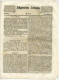 DISINFETTATA PER CONTATTO Augsburg Allgemeine Zeitung 316 V 12. November 1850 Desinfektionsstempel - Documents Historiques