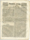 DISINFETTATA PER CONTATTO Augsburg Allgemeine Zeitung 248 V 5 Septembre 1849 Desinfektionsstempel - Historical Documents