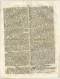 DISINFETTATA PER CONTATTO Augsburg Allgemeine Zeitung 332 V 28. November 1850 Desinfektionsstempel - Historische Documenten