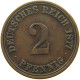 KAISERREICH 2 PFENNIG 1877 A  #MA 100842 - 2 Pfennig