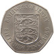 JERSEY 50 PENCE 1969 ELIZABETH II. (1952-2022) #MA 099590 - Jersey