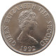 JERSEY 10 PENCE 1992 ELIZABETH II. (1952-) #MA 064921 - Jersey