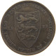 JERSEY 1/24 SHILLING 1877 VICTORIA 1837-1901 #MA 064949 - Jersey