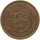 JERSEY 1/2 PENNY 1971 ELIZABETH II. (1952-) #MA 064957 - Jersey