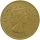 JAMAICA PENNY 1955 ELIZABETH II. (1952-) #MA 063061 - Japon