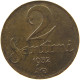 LATVIA 2 SANTIMI 1932  #MA 100830 - Letonia