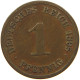 KAISERREICH PFENNIG 1895 J  #MA 068508 - 1 Pfennig